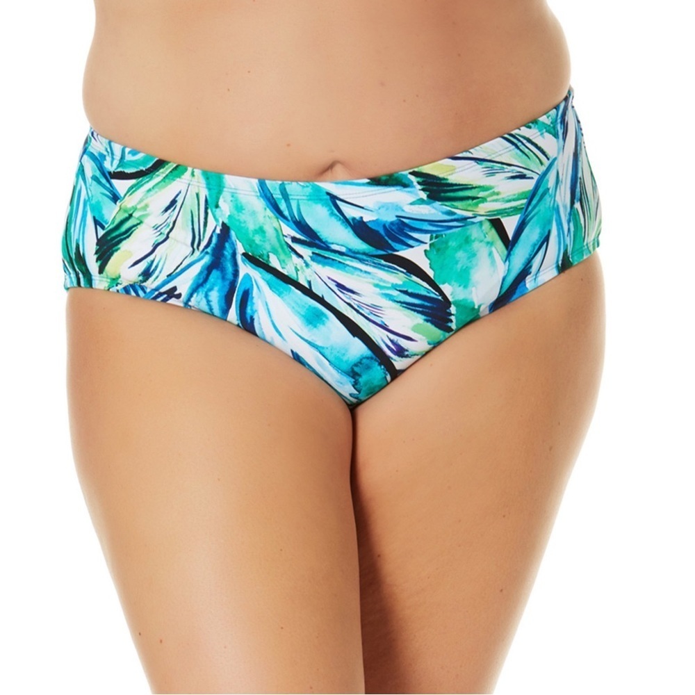 Women's Plus Printed Mid Rise Bottom